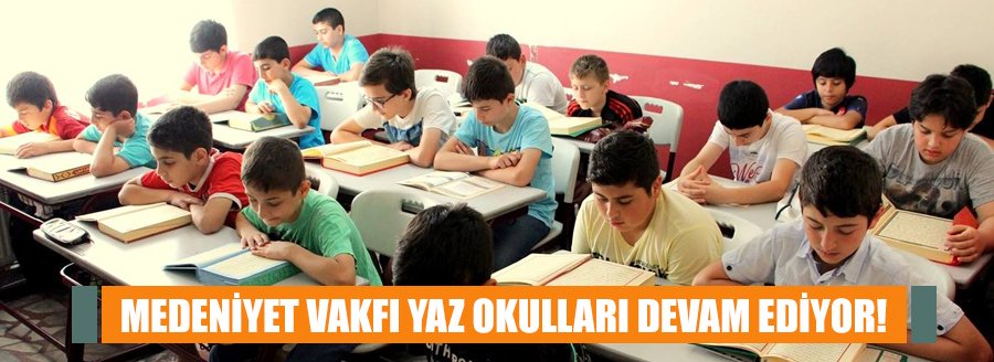 YAZ OKULLARIMIZ DEVAM EDİYOR!